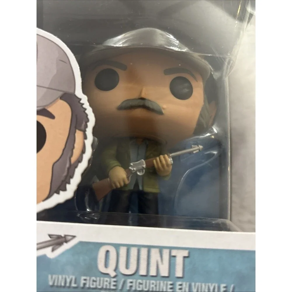Jaws Quint Funko Pop #757 Movies Vinyl Figure Brand New!
